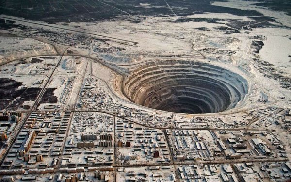 西伯利亞鑽石礦