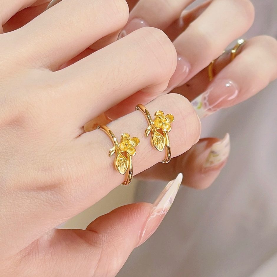 黃金花戒