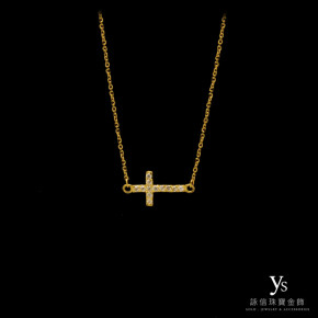 黃金項鏈-十字架項鏈
